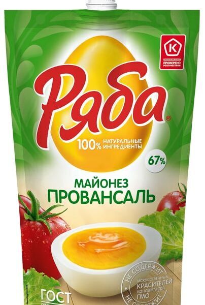Майонез Ряба Провансаль 67% 350г