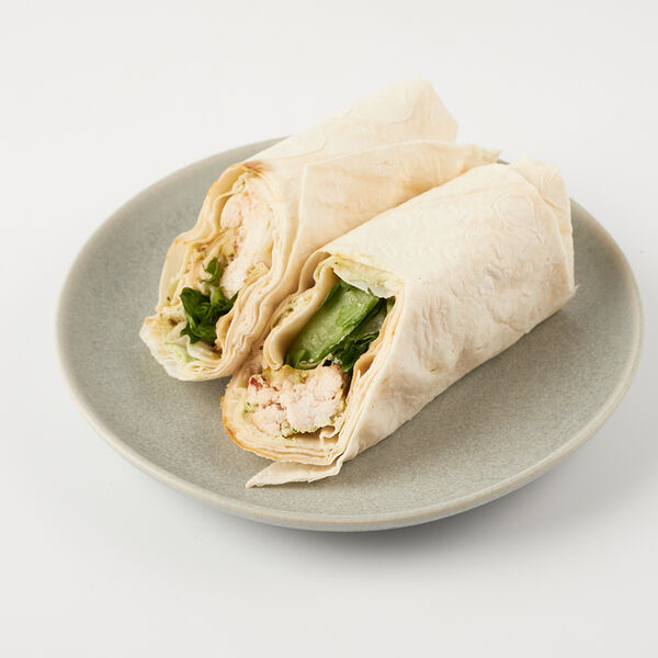 Сэндвич ролл ВкусВилл с курицей, кабачком и соусом песто, 185г