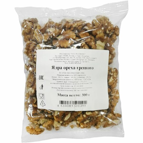 Ядра ореха грецкого 300г