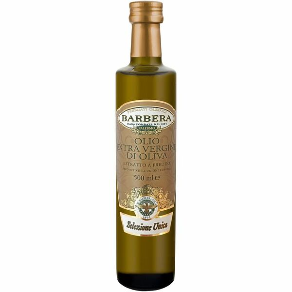 Масло оливковое Barbera Selezione Unica Extra Vergine нерафинированное высшего качества 500мл