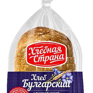 Хлеб Хлебная страна Булгарский льняной в нарезке