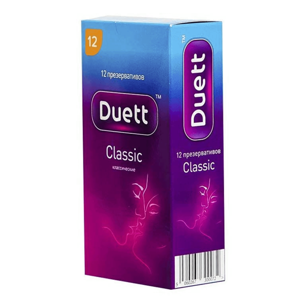 Презервативы Duett Classic классические 12 шт.