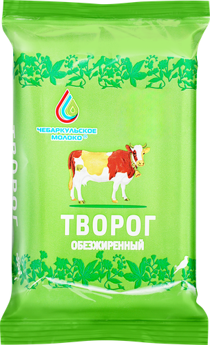 

Творог Чебаркульское Молоко обезжиренный 0% 200 г