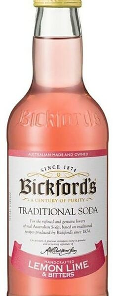 Лимонад Bickfords Lemon Lime & Bitters Лимон лайм и пряности 275мл