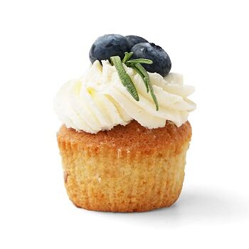Капкейк ванильный с голубикой «Азбука вкуса» 110 г, Россия