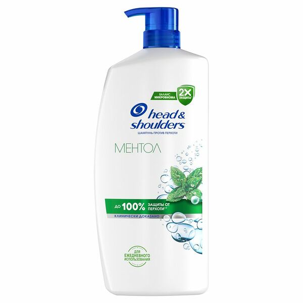 Шампунь Head&Shoulders Ментол против перхоти, 1 л