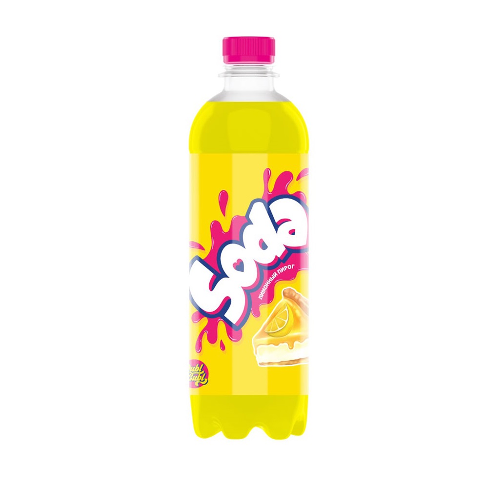 

Напиток газированный Dubl Bubl Soda Luv Drink со вкусом лимонного пирога 0.5 л