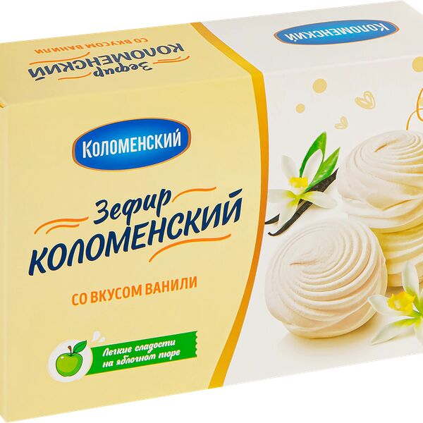 Зефир Коломенский со вкусом ванили, 250г