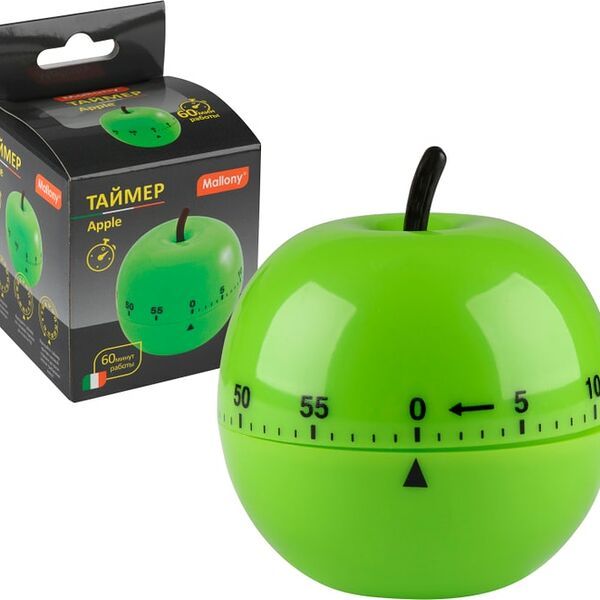 Таймер Mallony Apple кухонный