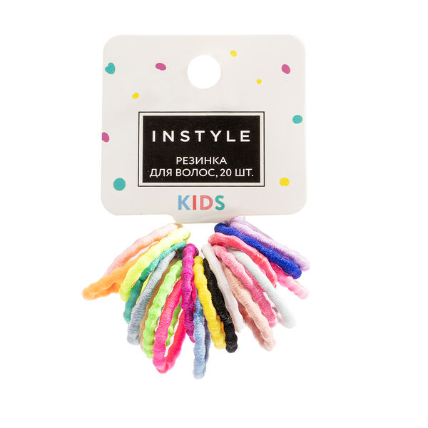 Резинка для волос, INSTYLE, 20 шт., в ассортименте