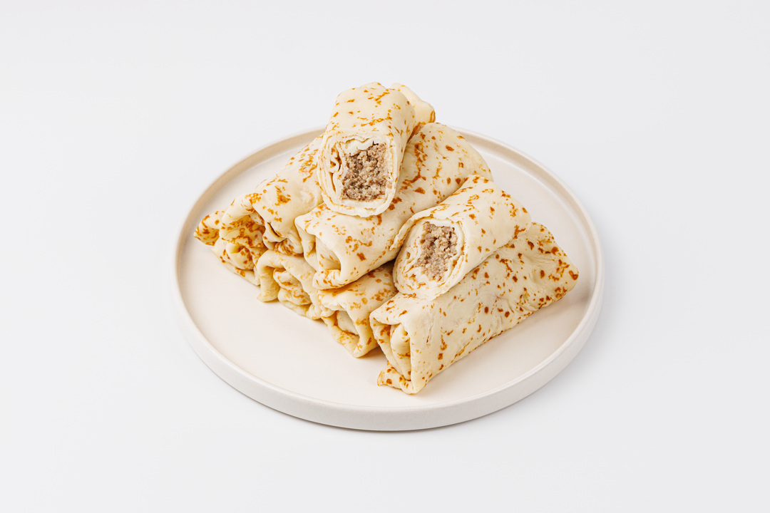 

Блины ВкусВилл с мясом 7 шт 490 г