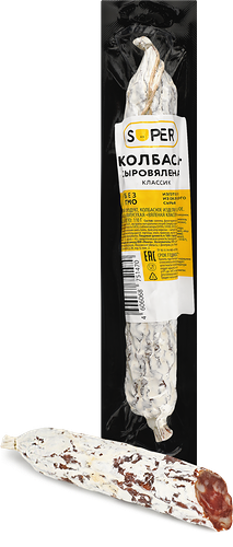 Колбаса сыровяленая Super Вяленая классика 110 г