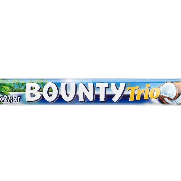 Bounty Trio шоколадный батончик с нежной мякотью кокоса 82.5 г