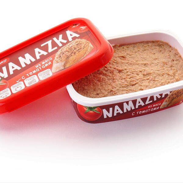 Намазка из мяса с томатами