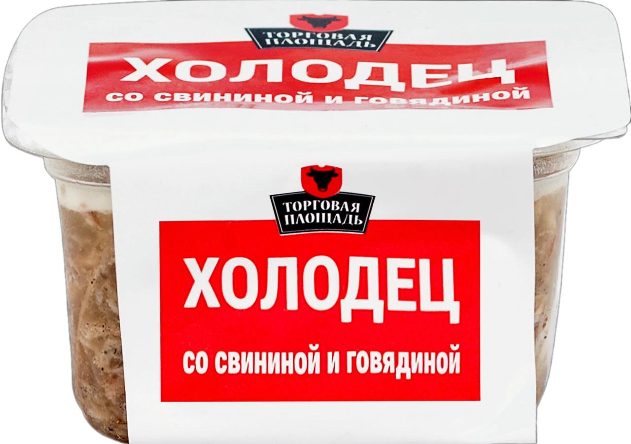 

Холодец Торговая площадь со свининой и говядиной, 180 г