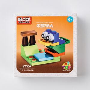 Конструктор развивающий 1TOY "Ферма" в ассортименте