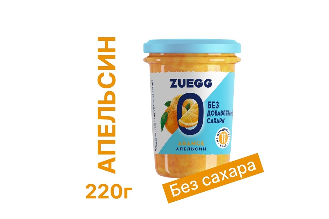 

Конфитюр Zuegg Апельсин без добавления сахара 220 г