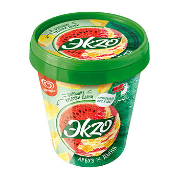 Мороженое Эkzo арбуз, дыня 520г