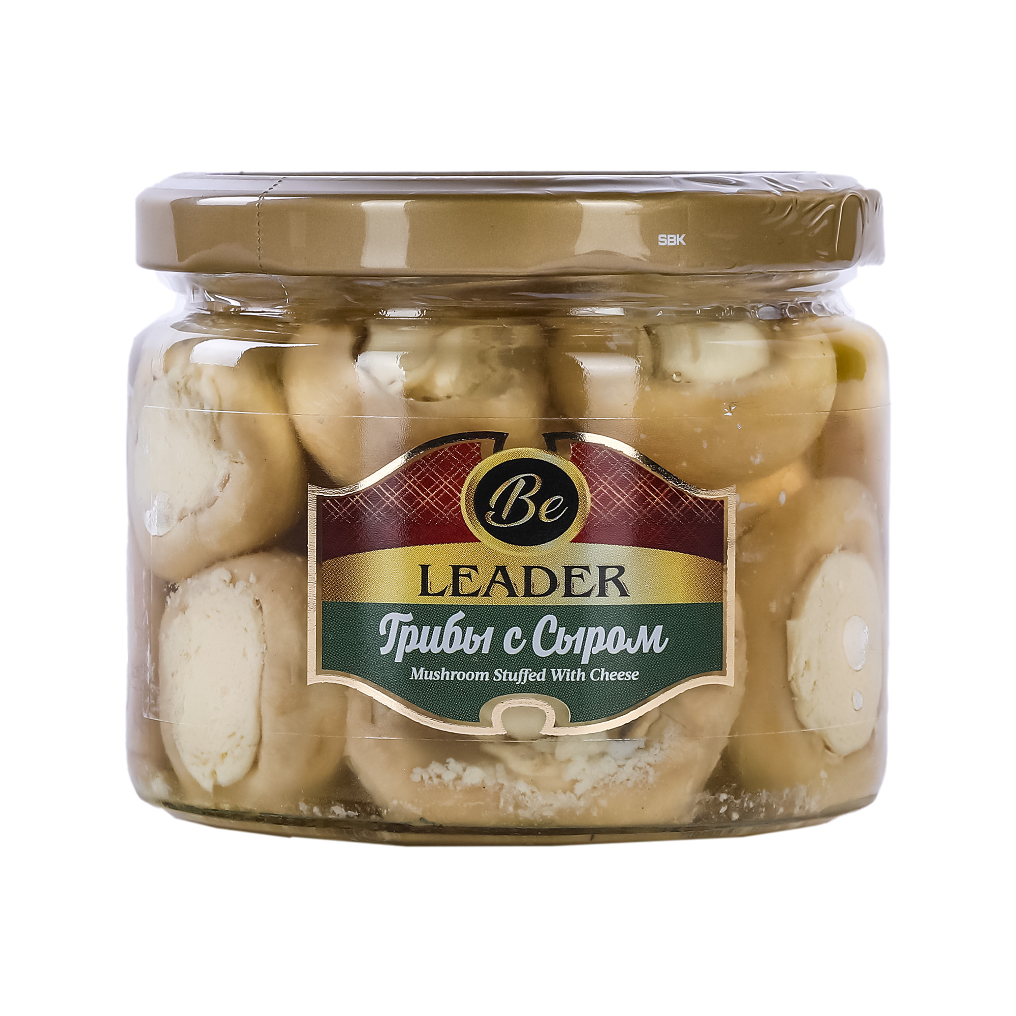 

Шампиньоны Be Leader фаршированные с сыром ст. 290 г