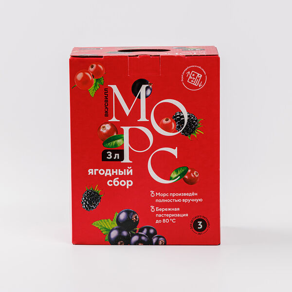 Морс ягодный сбор, 3л