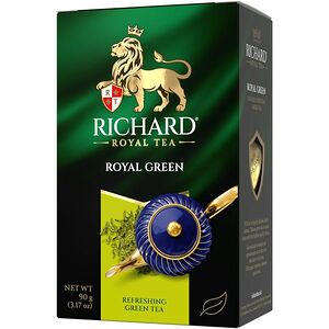 Чай зеленый Royal Green крупнолистовой ТМ Richard (Ричард)