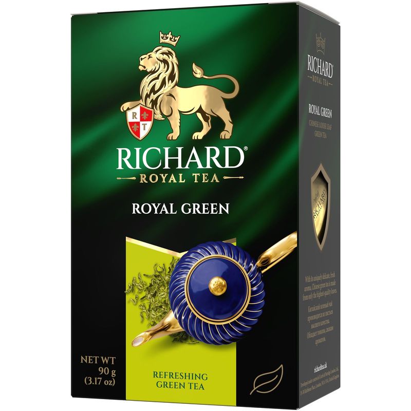 

Чай зеленый Richard Royal green листовой 90 г
