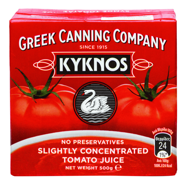 Сок томатный Kyknos слабо концентрированный