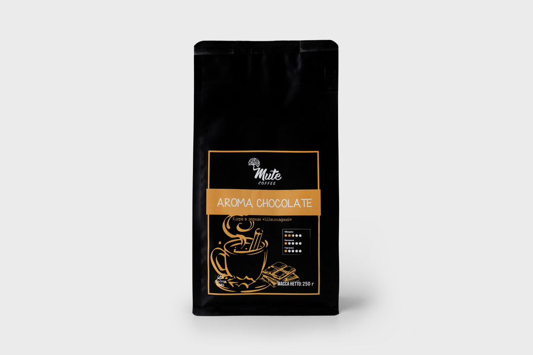 

Кофе в зернах Mute Coffee Шоколадный 250 г