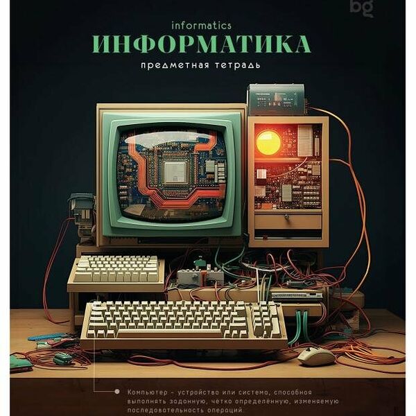 Тетрадь предметная BG Информатика А5 клетка, 48 л