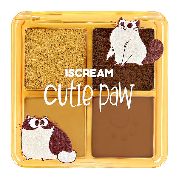 Палетка теней для век Iscream Cutie Paw тон 09-12 5.7 г