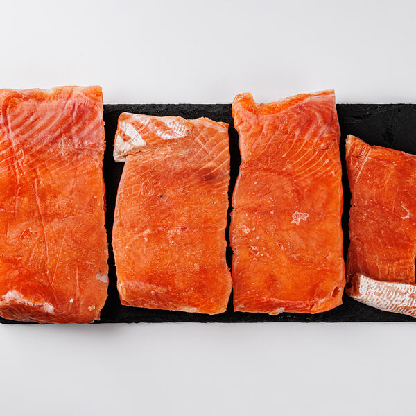 Кета филе-кусок без кожи, замороженная