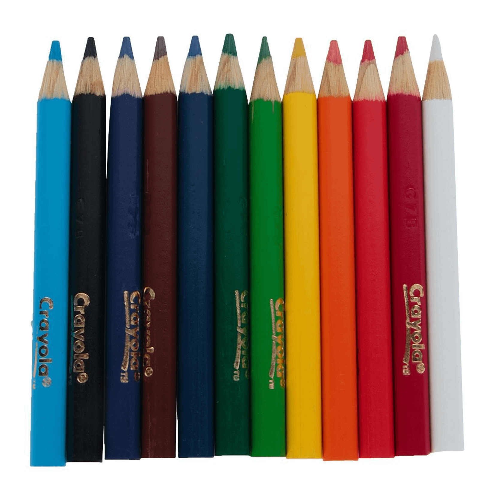 

Карандаши цветные Crayola короткие 12 шт