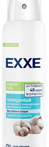 Дезодорант женский EXXE Fresh SPA Невидимый спрей 150мл