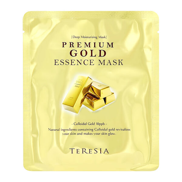 Маска для лица Teresia с коллоидным золотом для упругости кожи 25 мл