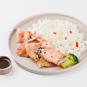 Кальмар "Гриль" с рисом