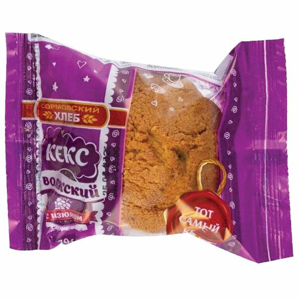 Кекс Сормовский Хлеб Волжский высший сорт 70 г
