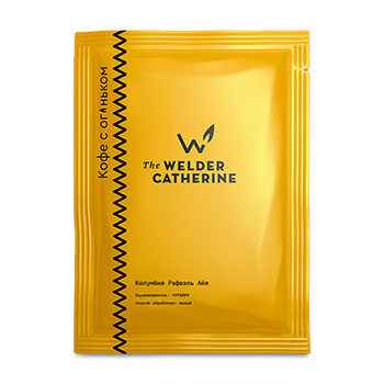 

Кофе жареный The Welder Catherine натуральный молотый в дрип-пакетах Колумбия 12.5 г