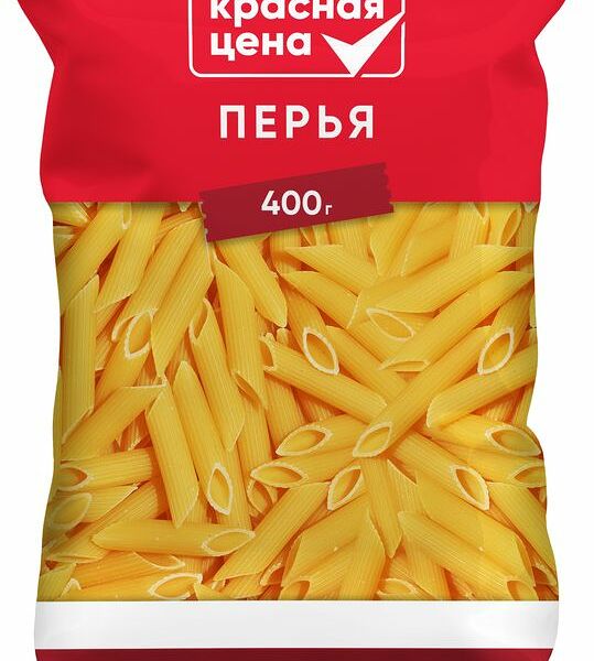 Макароны Красная цена перья