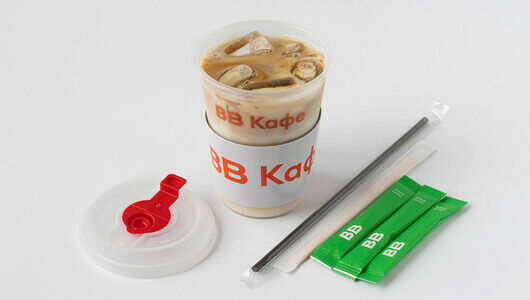 Кофе Айс латте 300мл, кафе