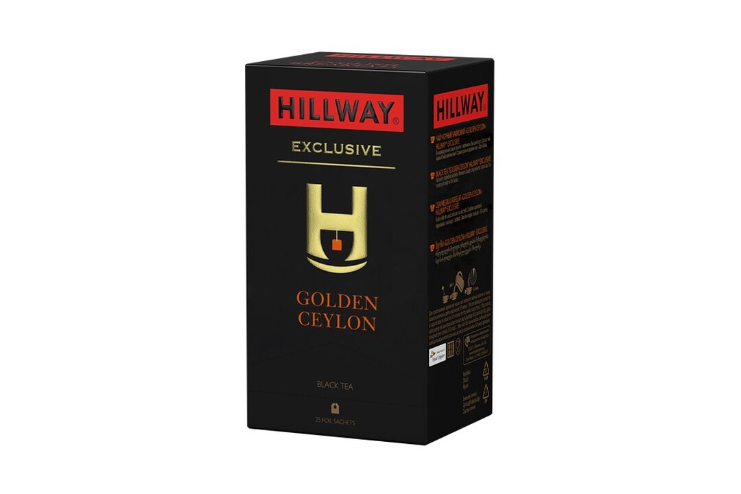 

Чай черный Hillway Exclusive Golden ceylon в пакетиках 25 х 2 г
