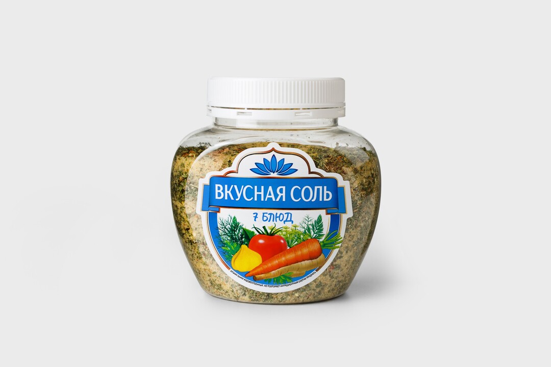 

Соль Costa Del Вкусная Соль 7 Блюд с пряностями и овощами 400 г