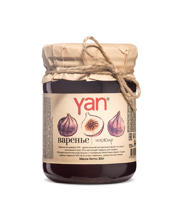 

Варенье Yan из инжира, 300г