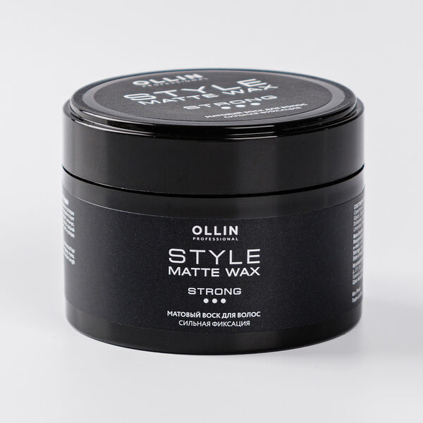 Воск Ollin Professional Style матовый для укладки волос сильной фиксации, 50 г