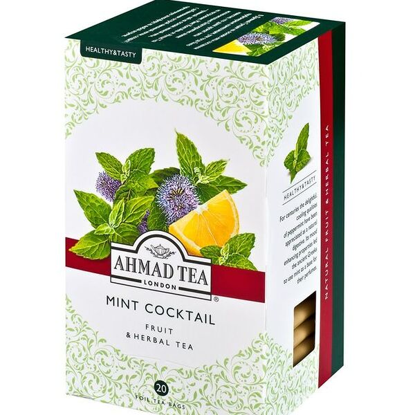 Чай травяной Ahmad Tea со вкусом мяты и лимона 30г