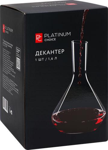 

Декантер PLATINUM CHOICE 1.6л, Арт. 65988