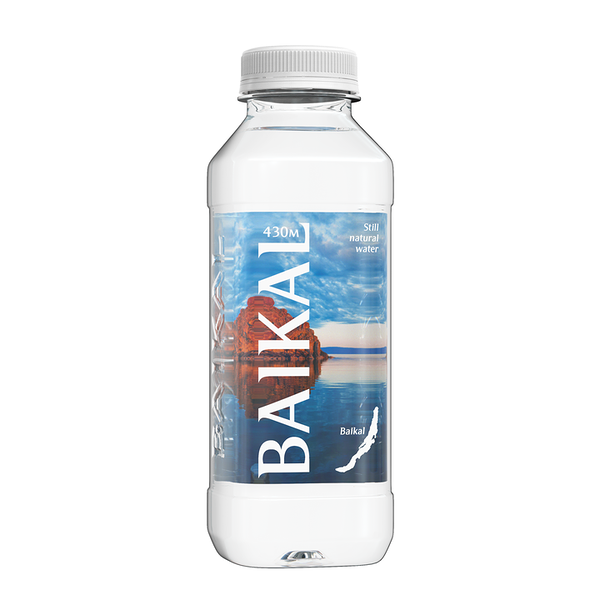 Вода глубинная Baikal 430, байкальская природная, негазированная, 0.45 л