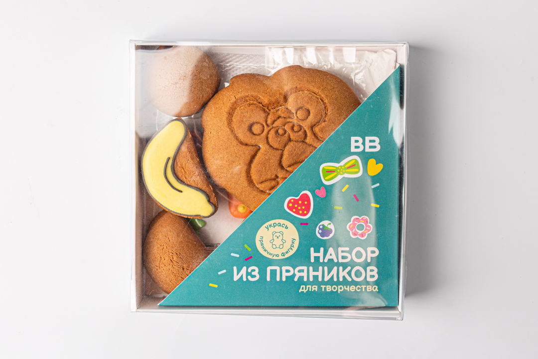

Набор из пряников Вкусвилл львенок для творчества, 200 г