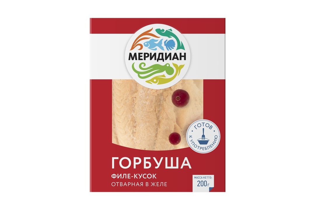 

Горбуша Меридиан Отварная в желе 200 г