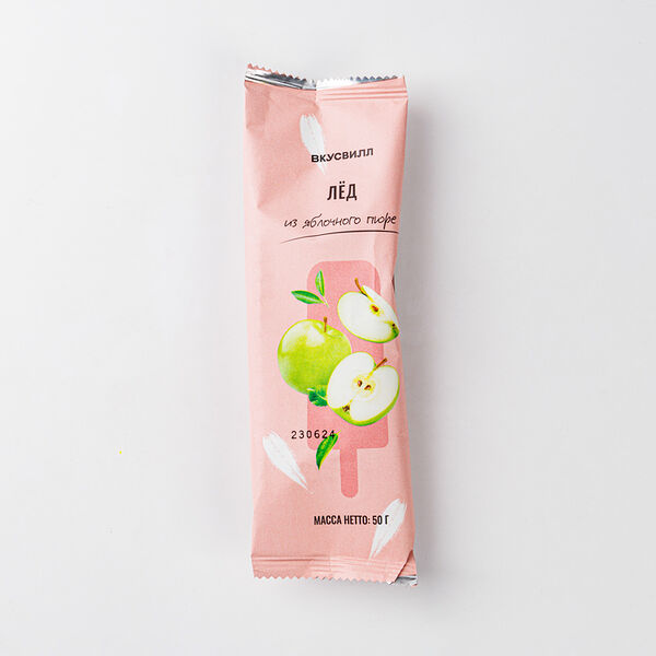Лёд из Яблочного пюре, 50г