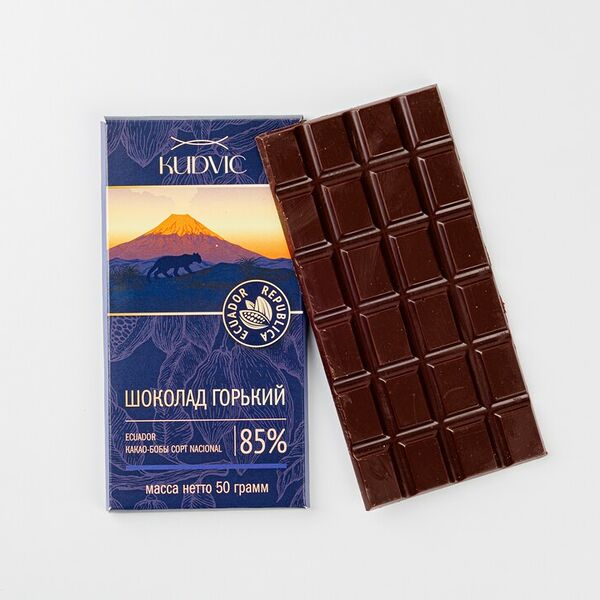 Шоколад горький 85% Kudvic (Ecuador)